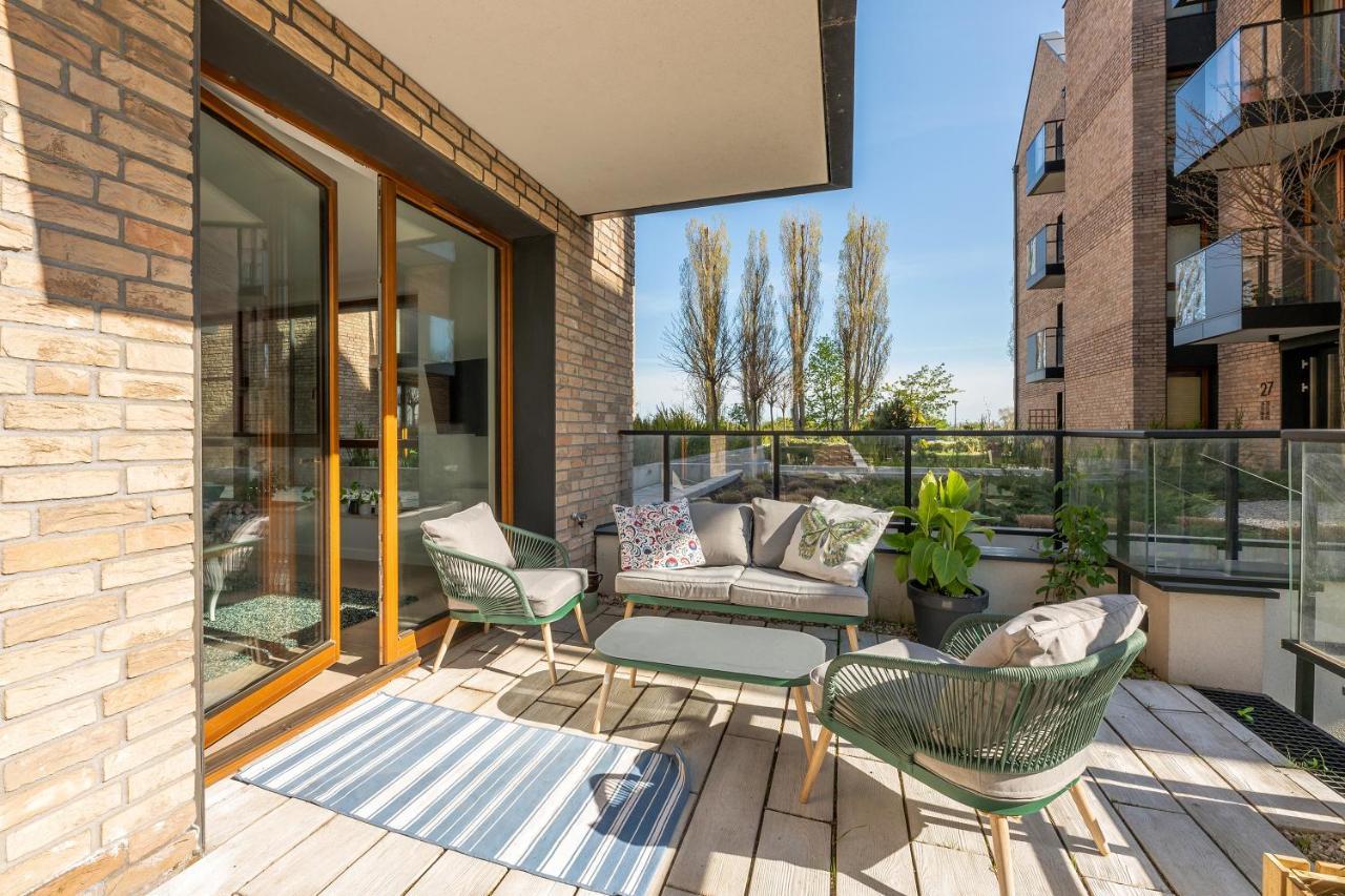 Garden Apartment Sadowa グダニスク エクステリア 写真
